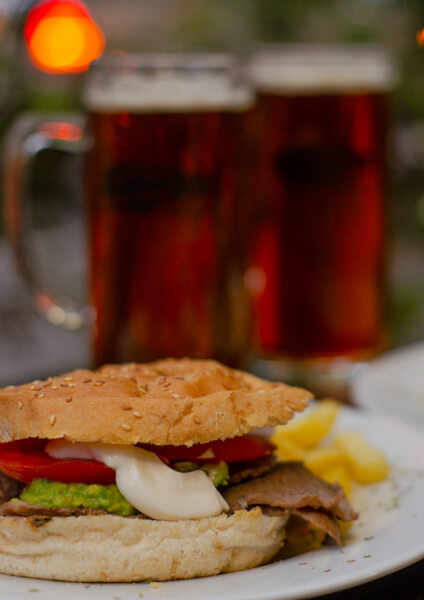 Promocion churrascos y cerveza