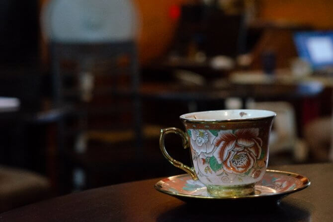 Café turco en Conversería Don Julio