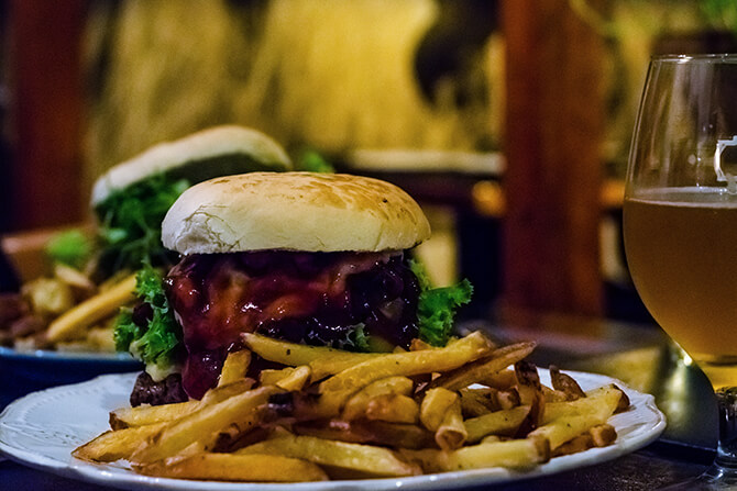 Hamburguesa Americana La Tegualda