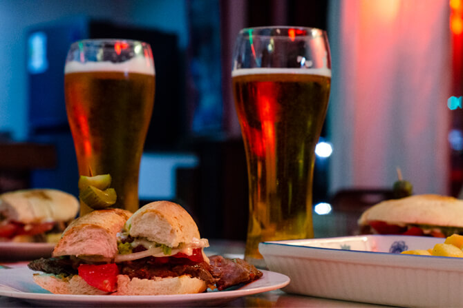 Churrasco y cervezas del Rey del Lomito