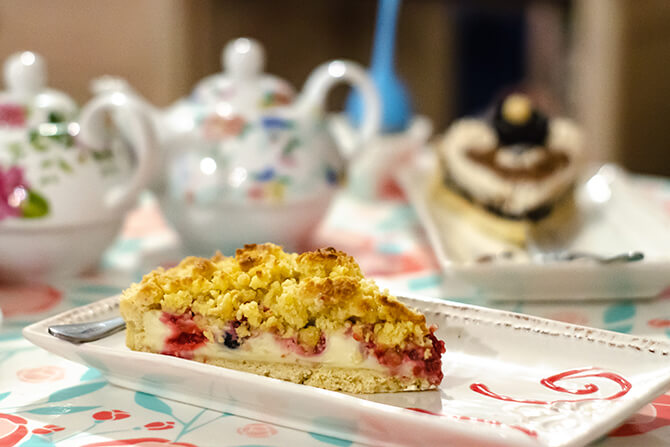 Kuchen de Frutos Rojos