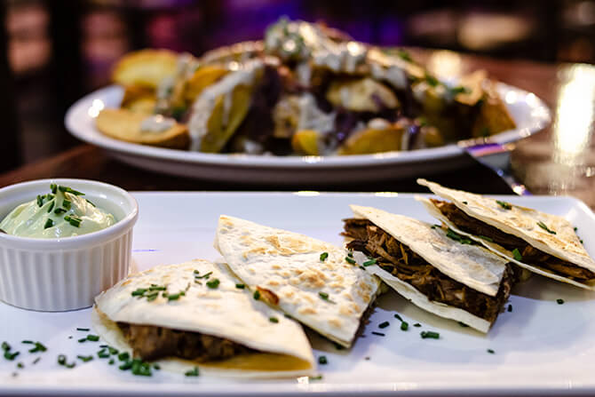 Quesadillas de Bar Bohemia