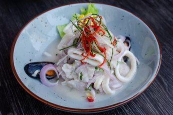 Ceviche mixto en Restaurante KC Humbo